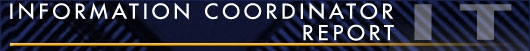 Information Coordinator Report