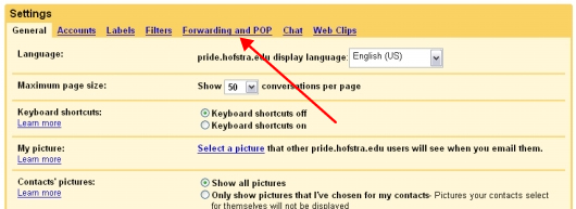 GMail Forwarding
