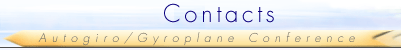 Autogiro/Gyroplane Contacts