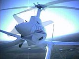 Cartercopter in Flight - View from Tail