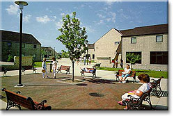 Main courtyard in the Netherlands