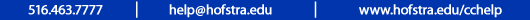Help Desk Information: 516-463-7777, help@hofstra.edu, www.hofstra.edu/cchelp