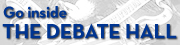 Go inside into the Debate Hall