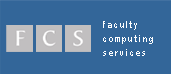 FCS: Faculty Computing Services