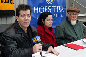 Assistant Professor of Sociology Gregory Maney Coordinated a study on day laborers and community relations.