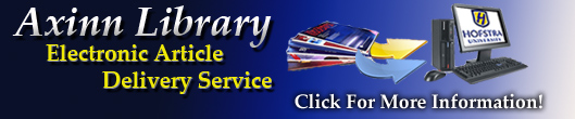 Axinn Library Electronic Article Delivery Service: Click for more information