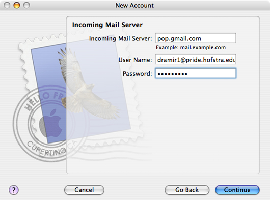 Imcoming Mail Server