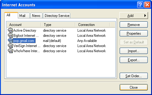 Account Setup Conclusion Screen