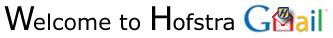 Hofstra Gmail Banner