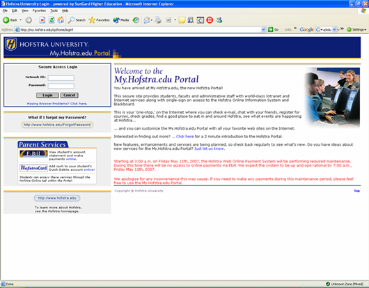 Portal Login