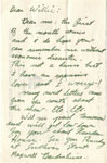 Letter to William Hull from John Cranford Adams, 1951