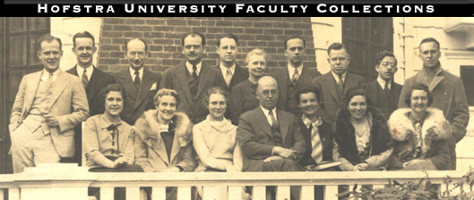 Hofstra's first Faculty, 1935