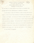 Transcript of Chappell's 1937 radio broadcast: "For Worriers Only"