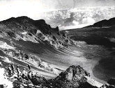 The Crater of a Hawaiian Volcano