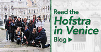Read the Hofstra in Venice Blog