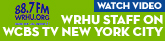 WRHU staff on WCBS TV New York City
