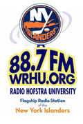 WRHU is the flagship station of the NY Islanders