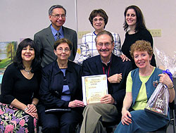 Top Row: Vice President - Rey Reyes, Recording Secretary - Ann Tarantino, Fund Raising - Justine Scarinzi. Bottom Row: President Elect - Jackie Borruso, Ann Johnson, Dean Johnson, and Emily Schreiber -- Immediate Past President. Top Row: Vice President - Rey Reyes, Recording Secretary - Ann Tarantino, Fund Raising - Justine Scarinzi. Bottom Row: President Elect - Jackie Borruso, Ann Johnson, Dean Johnson, and Emily Schreiber -- Immediate Past President.