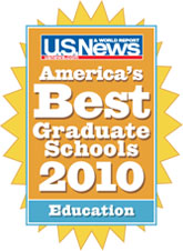 US News & World Report America's Best Graduate Schools 2010 - Education