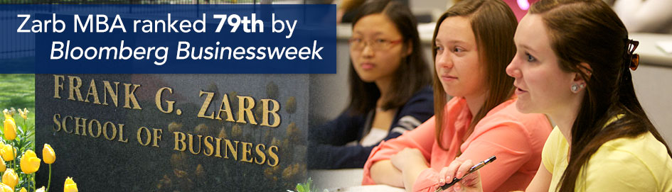 Zarb MBA ranked 79th by Bloomberg Businessweek