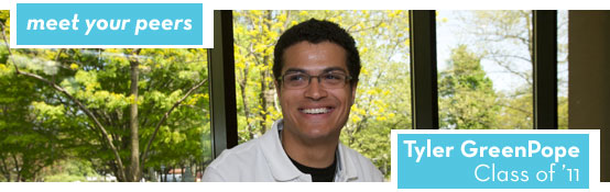 Admission - meet your peers - Tyler GreenPope, Class of 11