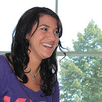Admission - meet your peers - Chloe Panayiotou Admission - meet your peers - Jill Reinholt, Class of 11