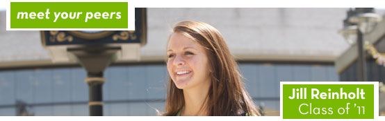 Admission - meet your peers - Jill Reinholt, Class of 11