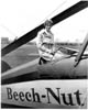 Amelia Earhart with the Beech-Nut Pitcairn PCA-2 Autogiro in 1931.