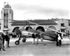 Amelia Earhart with the Beech-Nut Pitcairn PCA-2 Autogiro at Glendale, CA Grand Central Air Terminal