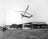 Pitcairn PA-36 Whirlwing Autogiro making a jump take-off in 1939 flown by Frederick Slim Soule.