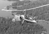 Jukka Tervam&auml;ki and the JT-5 in flight
