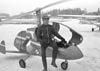 Jukka Tervam&auml;ki standing next to the JT-5 