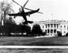 Taking off from the back lawn of the White House just after the awarding of the Collier Trophy at the White House