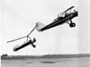 Race at Roosevelt Field between a bi-plane and a Pitcairn PCA-2 Autogiro (NC10789)