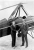 John M. Johnny Miller being greeted upon his arrive in California after completing the first transcontinental Autogiro flight