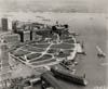 Pitcairn PCA-2 Autogiro (X760W) during certification flight in Fall 1930 flying over the Battery in Manhattan.