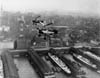 Pitcairn PCA-2 Autogiro (X760W) during certification flight in Fall 1930 flying with the PCA-1B