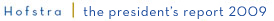 Hofstra - President's Report 2008