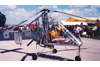Karol DeGraw flying husband Dick's jump takeoff "GyRhino" Bensen Days, Wachula, FL April 2001