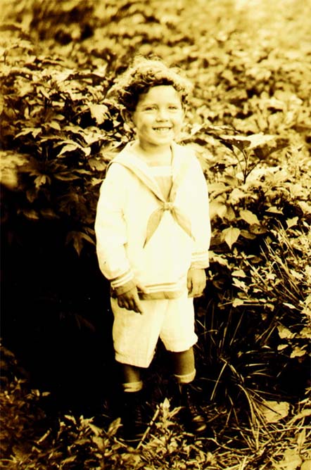 Harold as a child