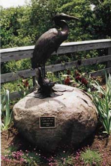 Heron Bird Statue