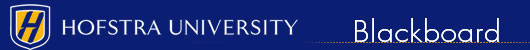 Hofstra Blackboard