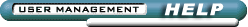 User Management Help