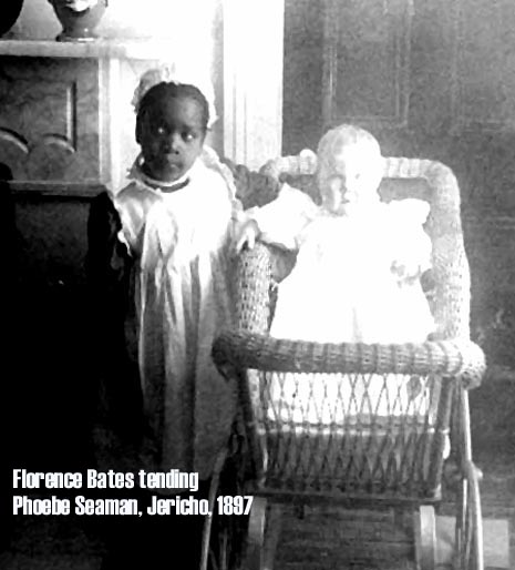 Florence Bates Tending Phoebe Seamen, Jericho 1897