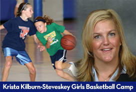 Krista Kilburn-Steveskey Girls   Basketball Camp