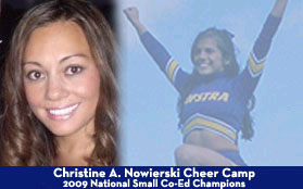 Christine A. Nowierski Cheer Camp