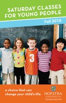 Saturday Classes for Young People Course Guide Fall 2010