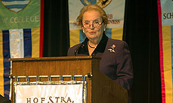 Madeleine Albright, former Secretary of State