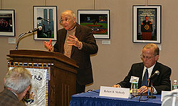 John E. Ullmann and Robert B. Moberly at the Labor-Management Relations During the Clinton Administration panel