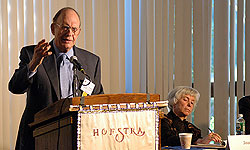 Richard Gardner and Joan Hoff on the Foreign Policy panel